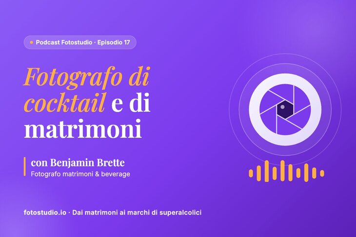Fotografo di cocktail: dai matrimoni ai superalcolici con Benjamin Brette