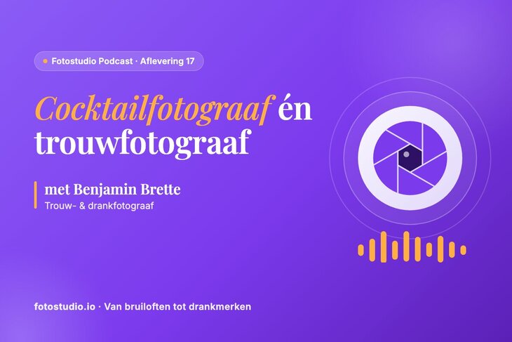 Cocktailfotograaf en trouwfotograaf: het verhaal van Benjamin Brette