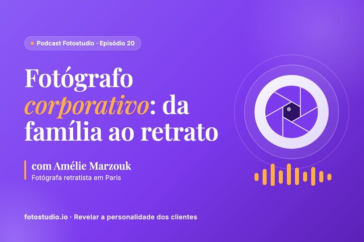 Fotógrafo corporativo: da fotografia de família ao retrato com Amélie Marzouk