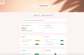 Update: de klanteninterface evolueert! ✨