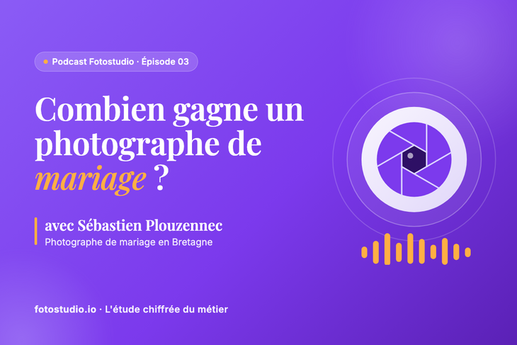 Combien gagne un photographe de mariage ? L'étude chiffrée